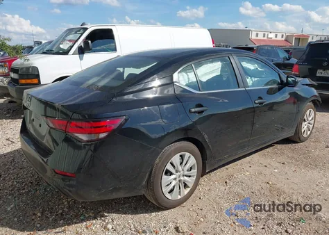 2025 Nissan Sentra S из США, поврежденный, VIN 3N1AB8BV9SY307037